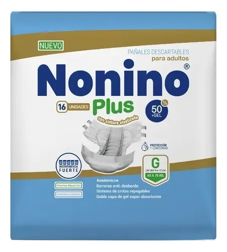 NONINO PAÑAL ELASTIZADO PLUS